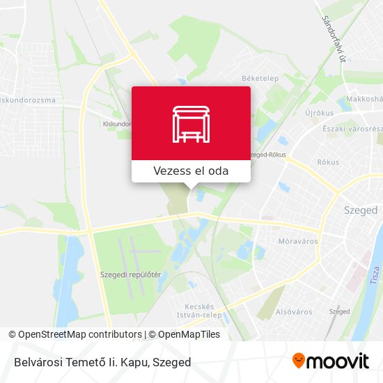 Belvárosi Temető Ii. Kapu térkép