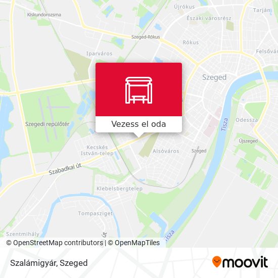 Szalámigyár térkép