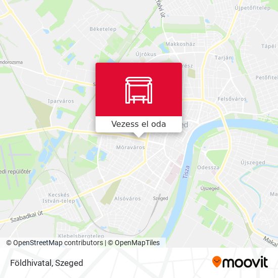 Földhivatal térkép