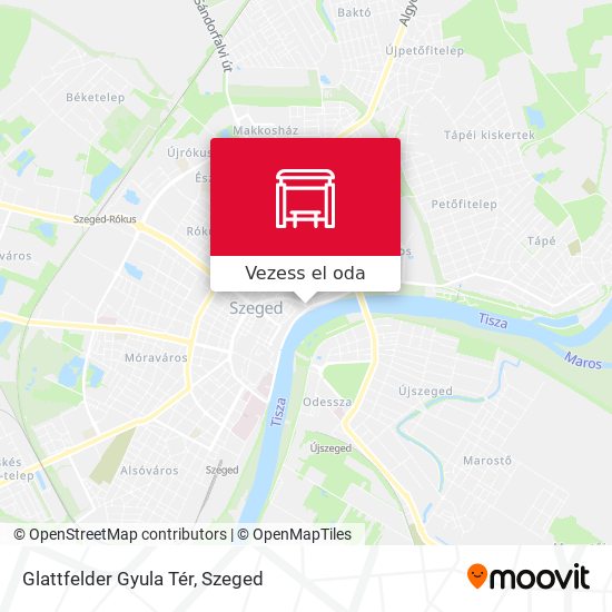 Glattfelder Gyula Tér térkép