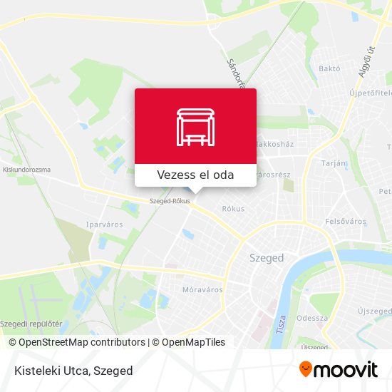 Kisteleki Utca térkép