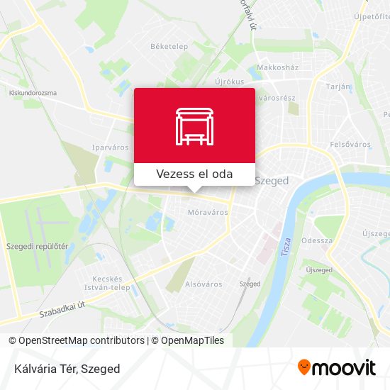 Kálvária Tér térkép