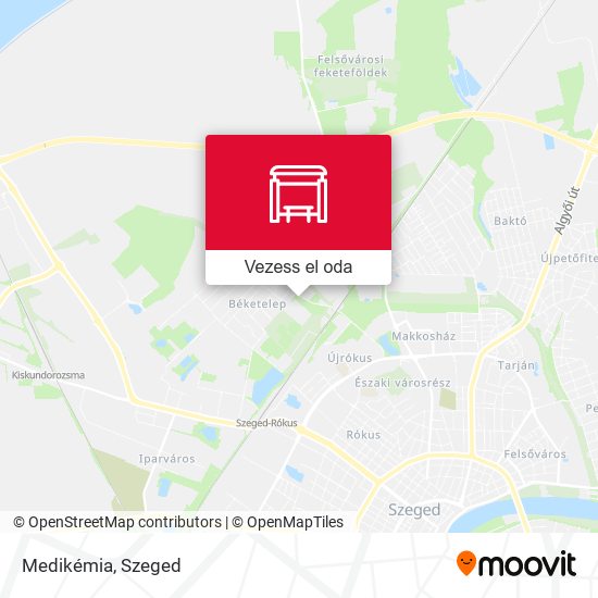 Medikémia térkép