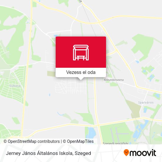 Jerney János Általános Iskola térkép