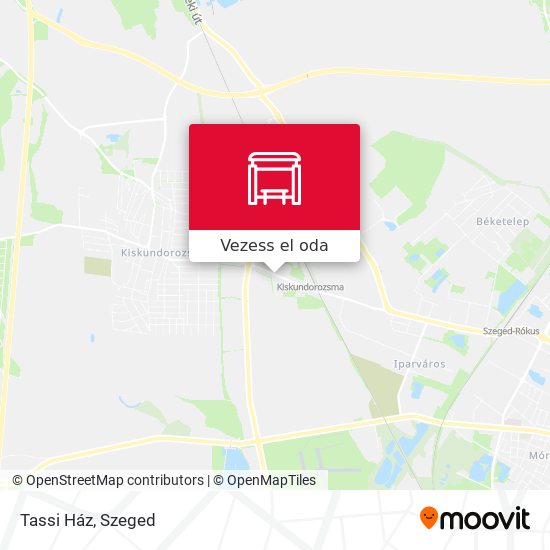 Tassi Ház térkép