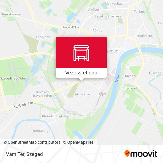 Vám Tér térkép