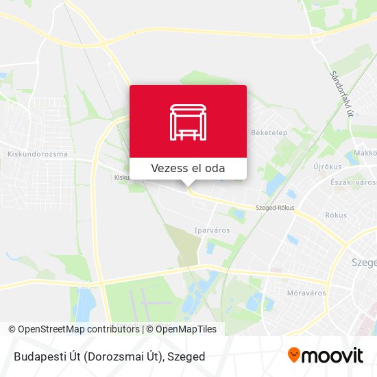 Budapesti Út (Dorozsmai Út) térkép