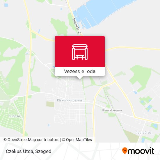 Czékus Utca térkép
