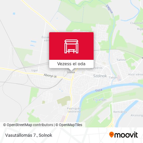 Vasutállomás 7. térkép