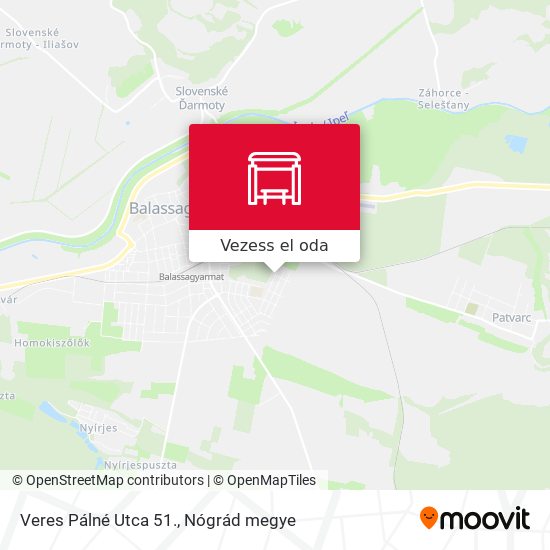 Veres Pálné Utca 51. térkép