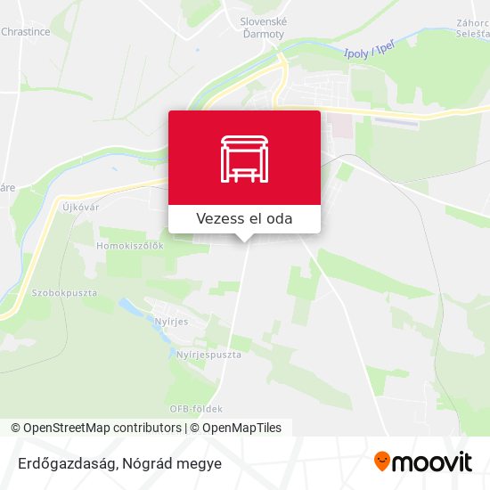Erdőgazdaság térkép