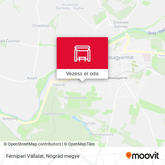 Fémipari Vállalat térkép