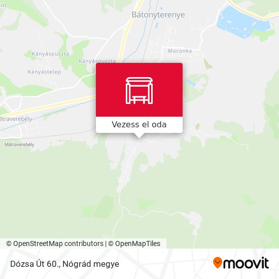 Dózsa Út 60. térkép
