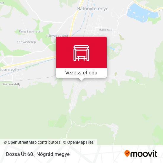Dózsa Út 60. térkép