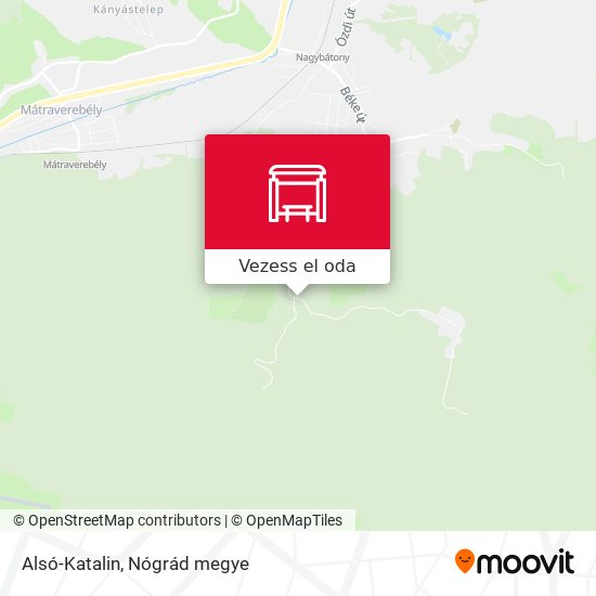 Alsó-Katalin térkép