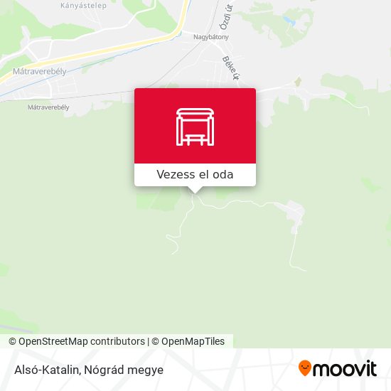 Alsó-Katalin térkép