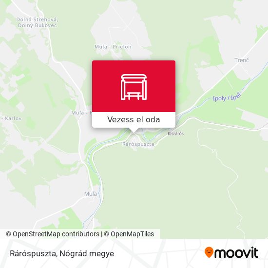 Ráróspuszta térkép
