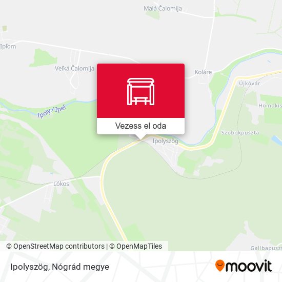 Ipolyszög térkép