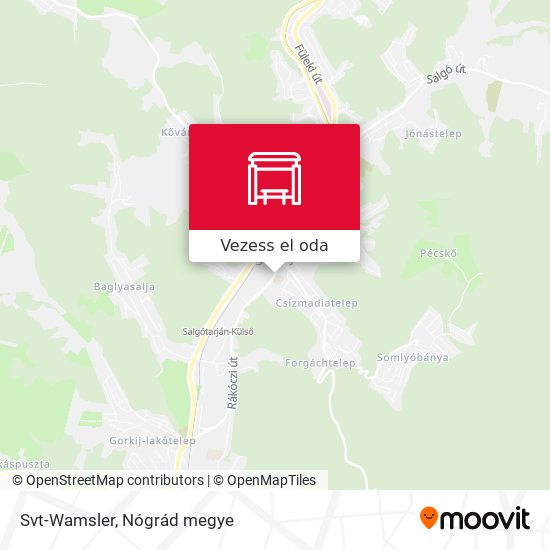 Svt-Wamsler térkép