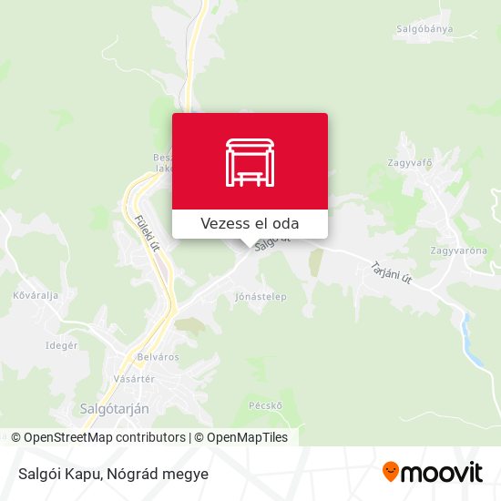 Salgói Kapu térkép
