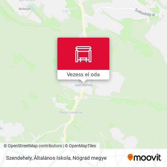 Szendehely, Általános Iskola térkép