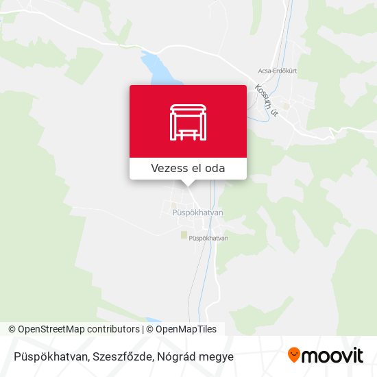 Püspökhatvan, Szeszfőzde térkép
