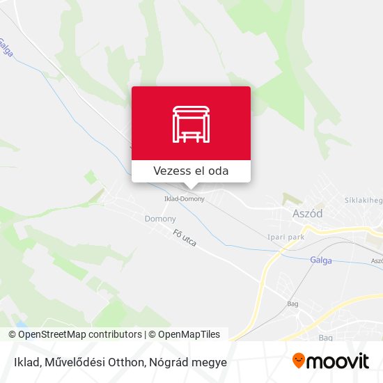 Iklad, Művelődési Otthon térkép