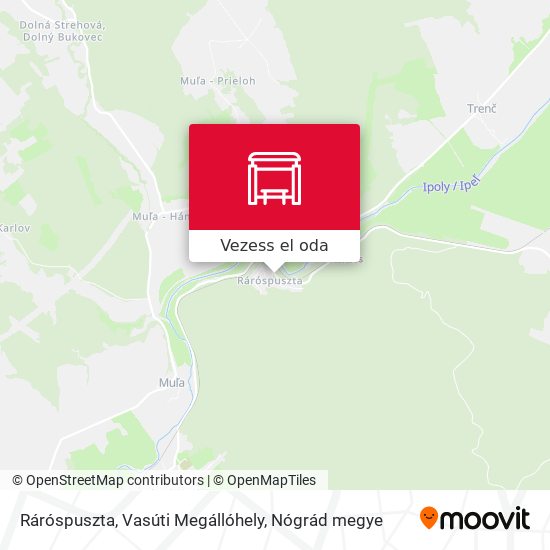 Ráróspuszta, Vasúti Megállóhely térkép
