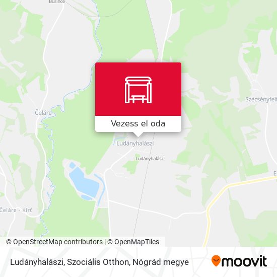 Ludányhalászi, Szociális Otthon térkép