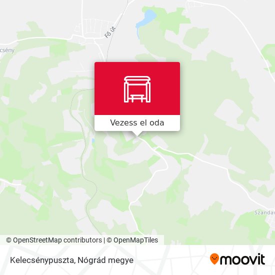 Kelecsénypuszta térkép