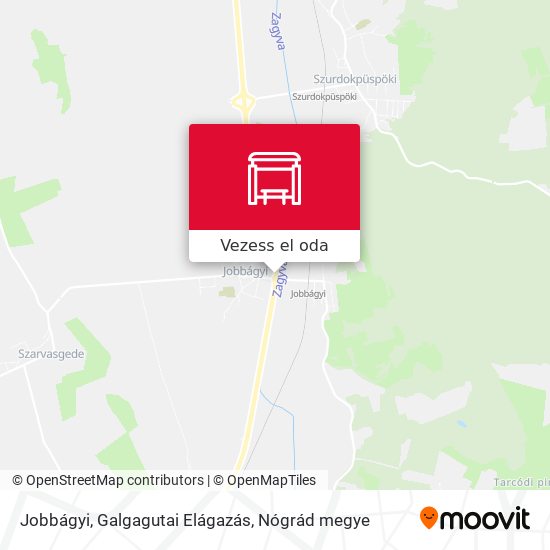 Jobbágyi, Galgagutai Elágazás térkép