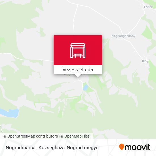 Nógrádmarcal, Községháza térkép
