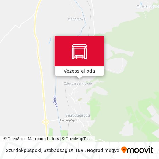 Szurdokpüspöki, Szabadság Út 169. térkép