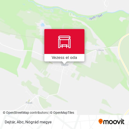 Dejtár, Abc térkép