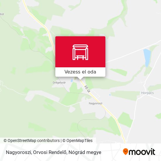 Nagyoroszi, Orvosi Rendelő térkép