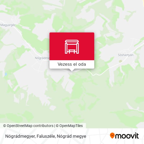 Nógrádmegyer, Faluszéle térkép