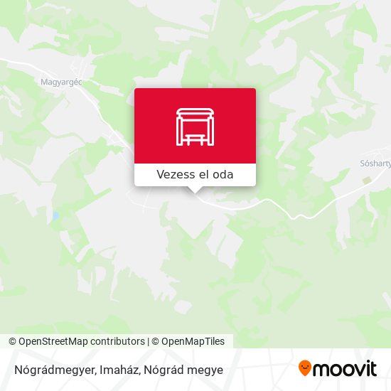 Nógrádmegyer, Imaház térkép
