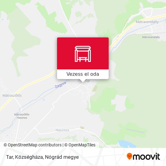 Tar, Községháza térkép