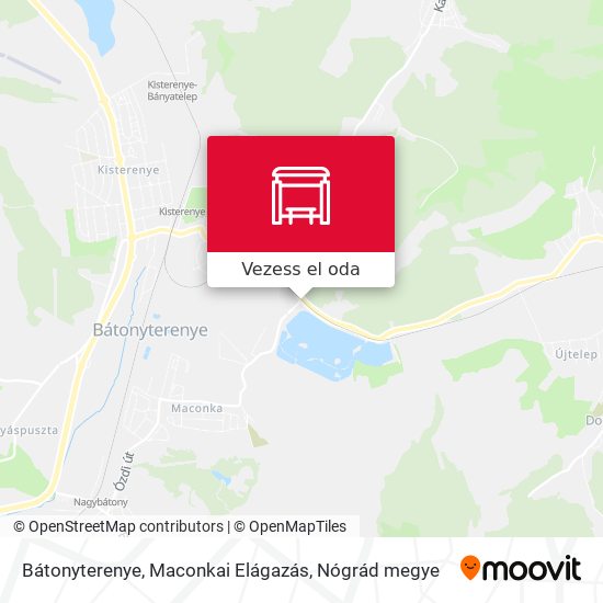 Bátonyterenye, Maconkai Elágazás térkép