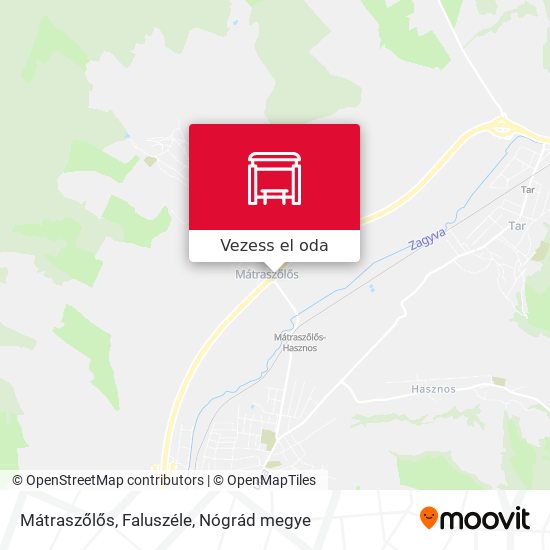 Mátraszőlős, Faluszéle térkép