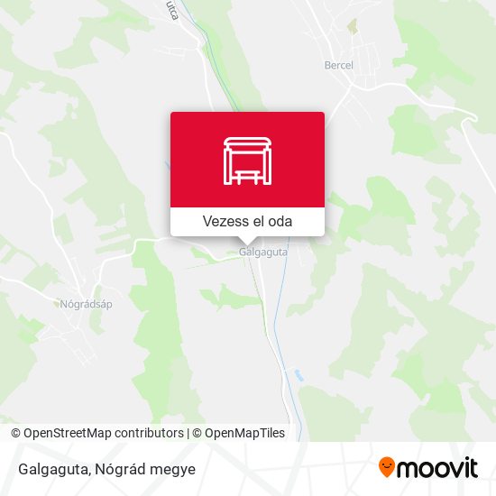 Galgaguta térkép