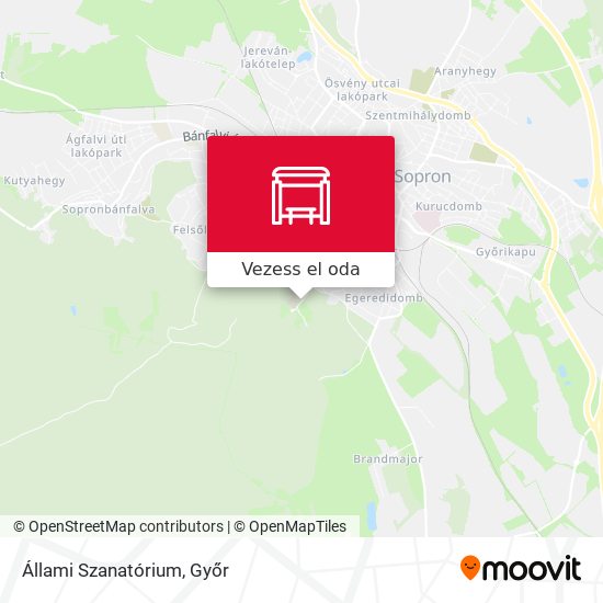 Állami Szanatórium térkép