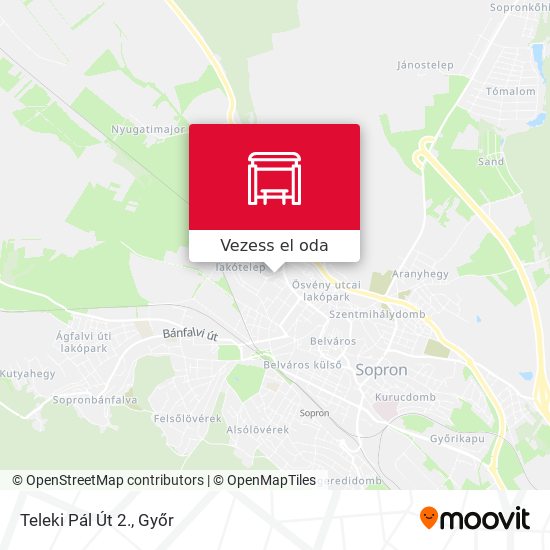 Teleki Pál Út 2. térkép