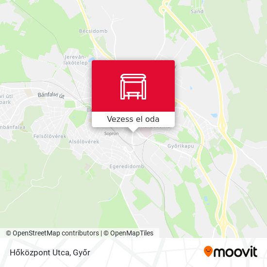 Hőközpont Utca térkép