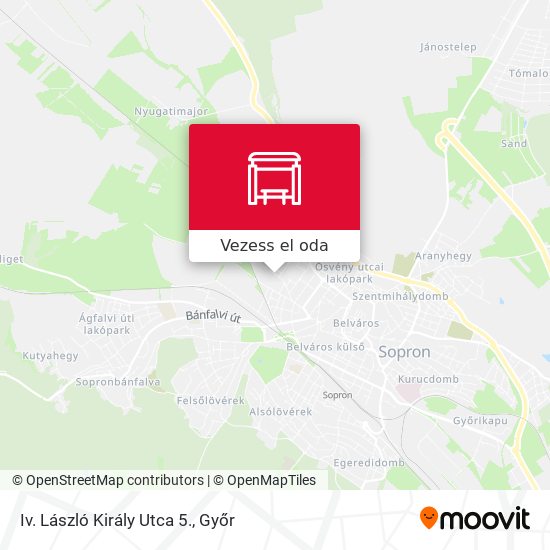 Iv. László Király Utca 5. térkép