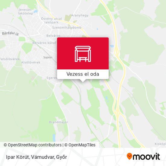 Ipar Körút, Vámudvar térkép