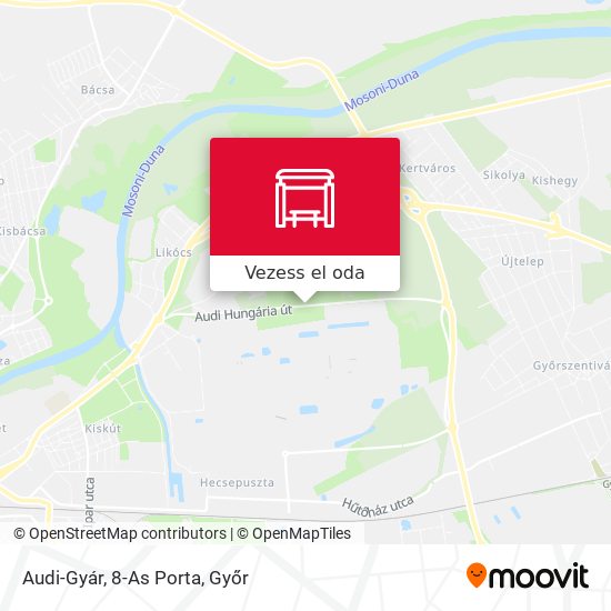 Audi-Gyár, 8-As Porta térkép