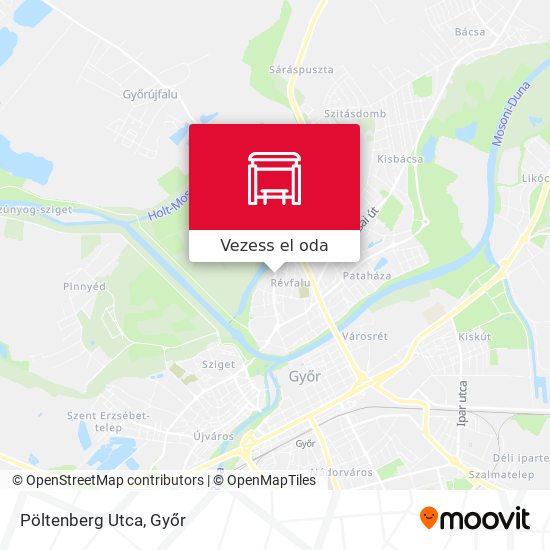 Pöltenberg Utca térkép