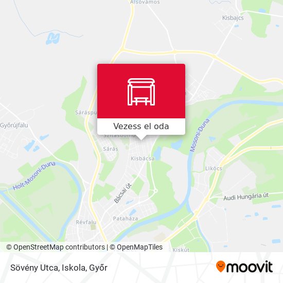 Sövény Utca, Iskola térkép