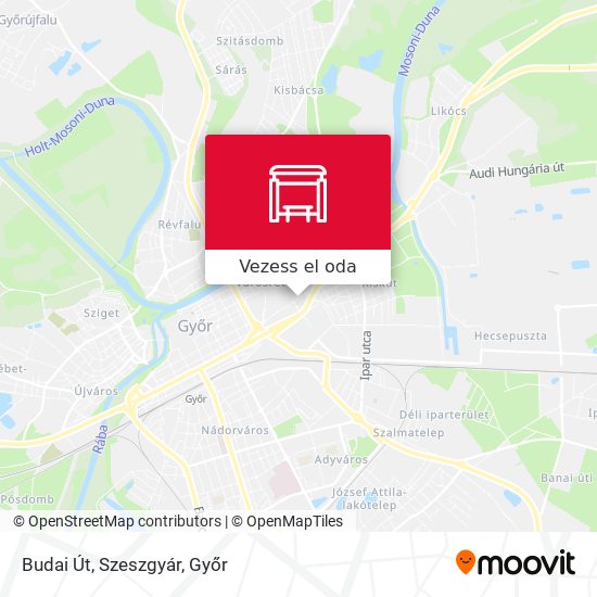 Budai Út, Szeszgyár térkép